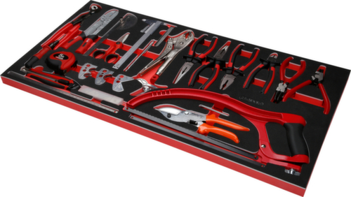 KS Tools Performanceplus Werkstattwagen-Satz P25 mit 564 Werkzeugen für 8 Schubladen Standard 3 L