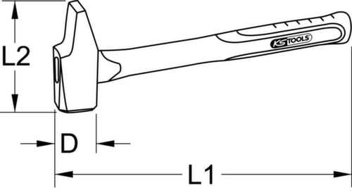 Schlosserhammer Standard 5 L