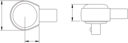 14x18mm Einsteck-Umschaltknarre Standard 6 L