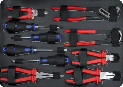 KS Tools 1/4"+1/2" Werkzeug-Satz Standard 6 L
