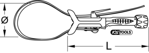 Gurtrohrzange Standard 5 L