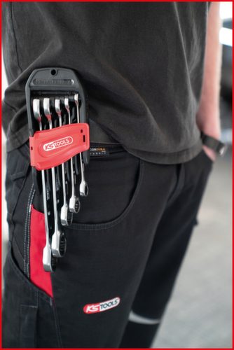 GEARplus Ratschenringmaulschlüssel-Satz Standard 7 L