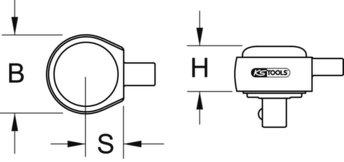 14x18mm Einsteck-Umschaltknarre Standard 7 L