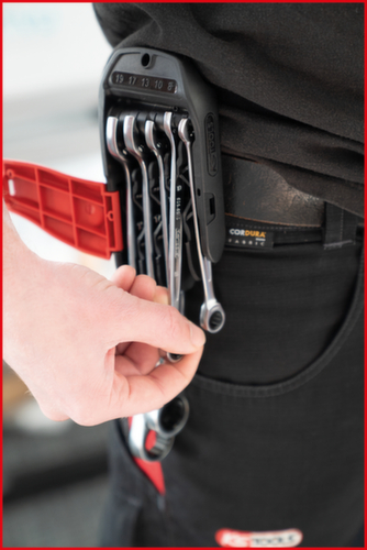 GEARplus Ratschenringmaulschlüssel-Satz Standard 9 L
