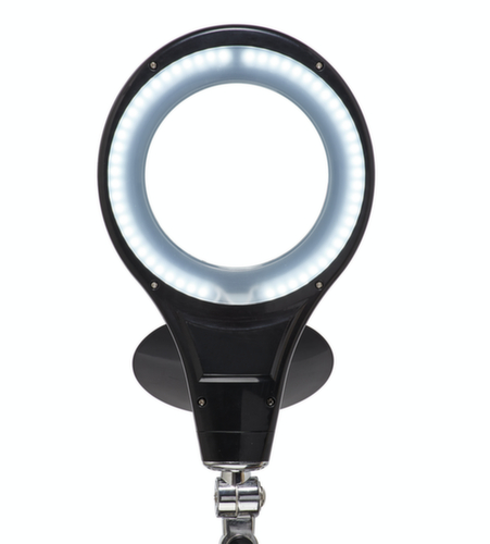 LED-Lupenleuchte MAULmakro, Licht kaltweiß (tageslichtweiß), schwarz Detail 1 L