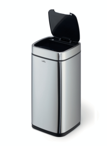 Durable Sensor-Abfallbehälter NO TOUCH aus Edelstahl, 21 l, metallic-silber Standard 2 L