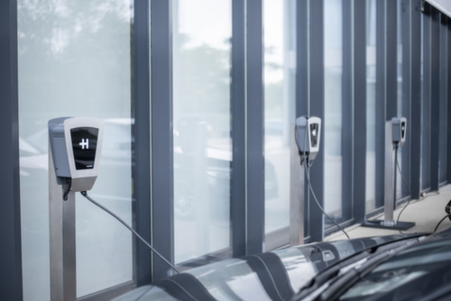 E-Auto-Ladestation Energy Control vernetzbare Business-Solution, Typ 2 Milieu 4 L