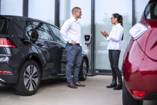 E-Auto-Ladestation Energy Control vernetzbare Business-Solution, Typ 2 Milieu 5 L