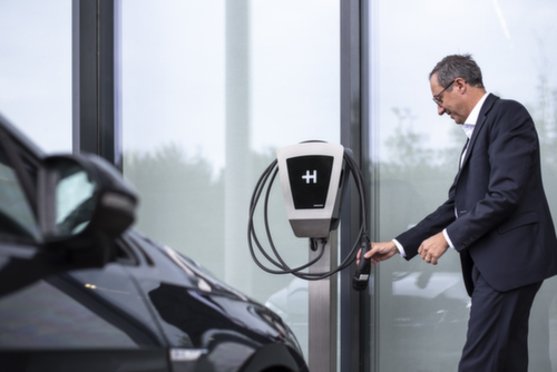 Standsäule für Wallboxen Milieu 5 L