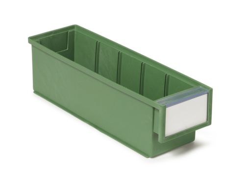 Treston Umweltfreundlicher Regallagerkasten BiOX, grün, HxLxB 82x300x90 mm Standard 1 L