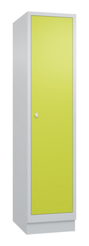 C+P Garderobenschrank Classic mit 1 Abteil - glatte Tür, Abteilbreite 400 mm Standard 2 L