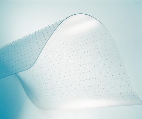RS Office Products Bodenschutzmatte Ecogrip Solid für Hartböden, Breite x Tiefe 1100 x 1200 mm Detail 2 L