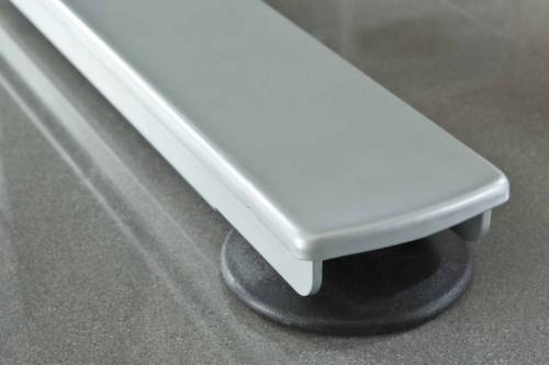 Elektrisch höhenverstellbarer Konferenztisch, Breite x Tiefe 2200 x 1030 mm, Platte weiß Detail 3 L