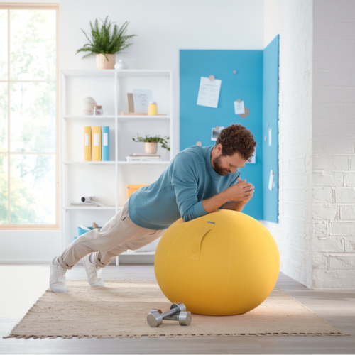 Leitz Sitzball Ergo Cosy, Sitz gelb Milieu 1 L