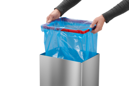 Hailo Abfallbehälter Big-Box Swing XL mit selbstschließendem Schwingdeckel, 52 l Detail 3 L