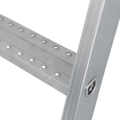 Krause Stufen-Doppelleiter STABILO® Professional, 2 x 7 Stufen mit R13-Belag Detail 3 L