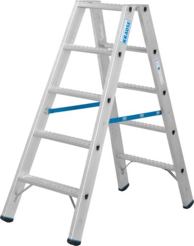 Krause Stufen-Doppelleiter STABILO® Professional, 2 x 5 Stufen mit R13-Belag Standard 2 L