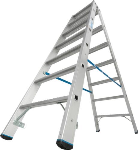 Krause Stufen-Doppelleiter STABILO® Professional, 2 x 7 Stufen mit R13-Belag Standard 3 L