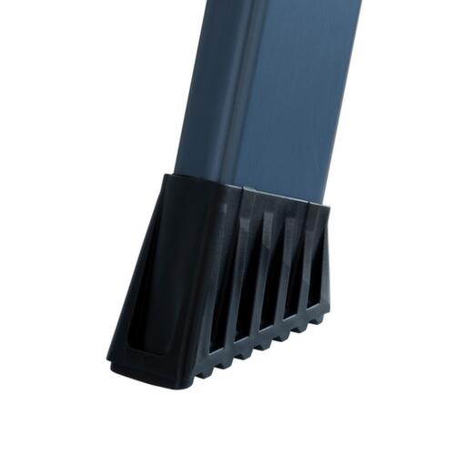 Krause Eloxierte Stufen-Doppelleiter MONTO® SePro D®, 2 x 5 rutschhemmend profilierte Stufen Detail 3 L