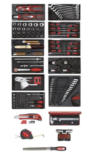 GEDORE R21010002 Werkzeugsatz 11x CT-Module + diverse Werkzeuge 166-teilig Standard 1 L