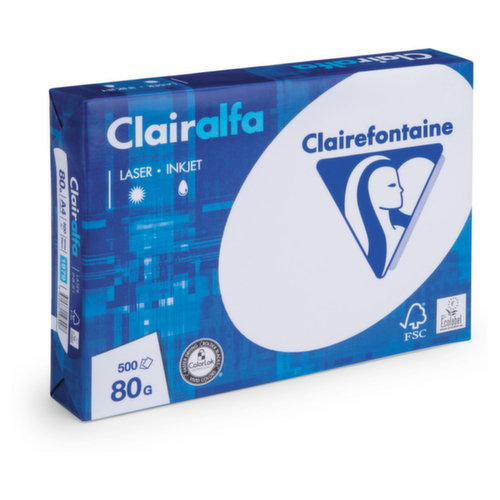 Kopierpapier Clairalfa®, DIN A4, 500 Blätter Standard 1 L