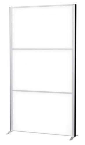 MAUL Stellwand-Tafel MAULconnecto, Höhe x Breite 1800 x 1000 mm, Wand weiß Standard 1 L