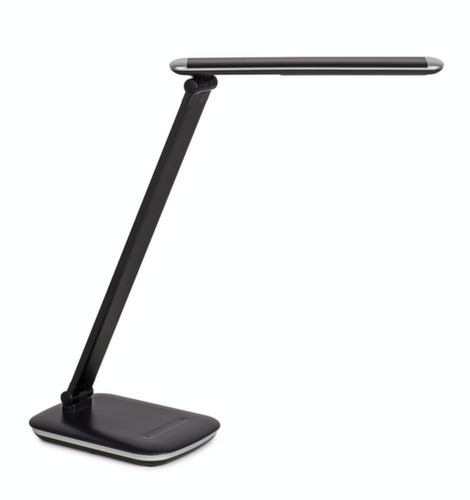 MAUL Dimmbare LED-Schreibtischleuchte MAULjazzy, Licht neutralweiß, schwarz Standard 3 L