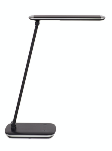 MAUL Dimmbare LED-Schreibtischleuchte MAULjazzy, Licht neutralweiß, schwarz Standard 2 L