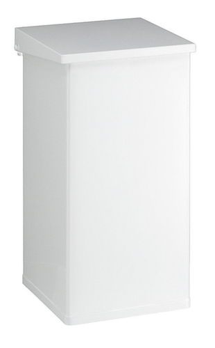 Abfallbehälter Carro Lift mit Dämpfer, 55 l, weiß Standard 1 L
