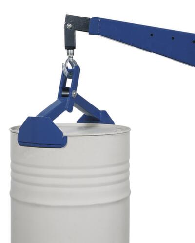 Fasszange für 200-Liter-Fässer für Spannring- und Sickenfässer, Aufnahme stehend Standard 1 L