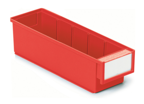 Treston Stabiler Regalkasten, rot, Tiefe 300 mm Standard 1 L