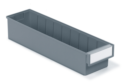 Treston Stabiler Regalkasten, grau, Tiefe 500 mm Standard 1 L