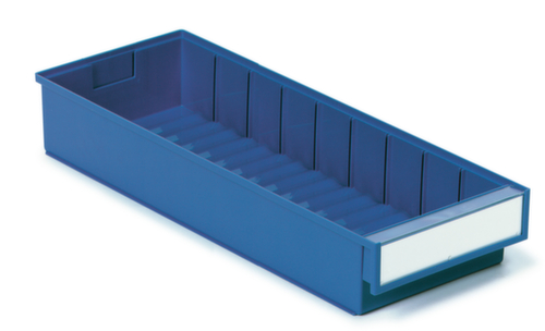Treston Stabiler Regalkasten, blau, Tiefe 500 mm Standard 1 L