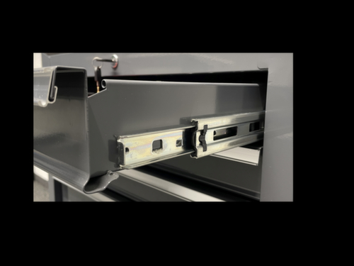 Werkzeugwagen, 5 Schublade(n), RAL7016 Anthrazitgrau/RAL7016 Anthrazitgrau Detail 1 L