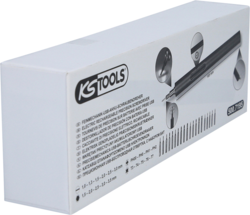 KS Tools Feinmechanik-USB-Akku-Schraubendreher Standard 3 L