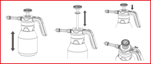 KS Tools Druck-Pump-Schaum-Sprüher (Schäumer) Detail 3 L