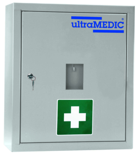 ultraMEDIC Sanitätswandschrank, leer / für Füllung nach DIN 13169 Standard 1 L