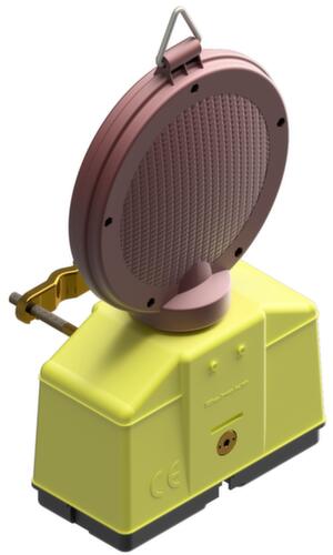 Schake Baustellen-Warnleuchte, mit Dämmerungsautomatik, Blink-Dauerlicht, rot Standard 2 L