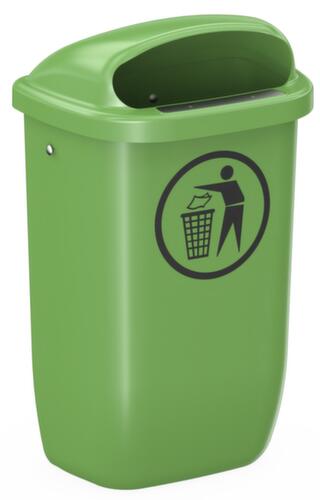 Kunststoff-Abfallbehälter Citymate für außen Standard 1 L
