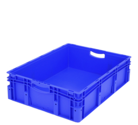 Großvolumiger Euronorm-Stapelbehälter, blau, Inhalt 86 l
