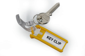 Durable Schlüsselanhänger für Schlüsselkassette, gelb