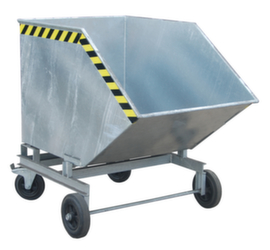 Späne-Kippwagen mit Ablasshahn
