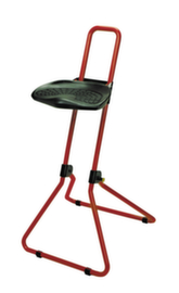 Klappbare Stehhilfe Climatic, Sitzhöhe 650 - 850 mm, Gestell rot