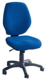 Bürodrehstuhl mit Komfortpolsterung, blau