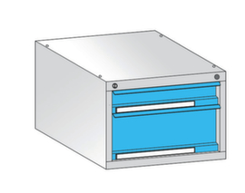 Schubladen-Unterbau mit 2 Schubladen