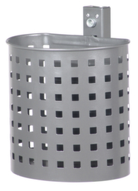 Abfallbehälter für Wand- oder Pfostenmontage, 20 l, DB703 anthrazit