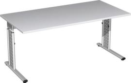 Gera Höhenverstellbarer Schreibtisch Milano mit C-Fußgestell