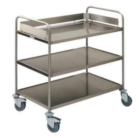 Abräumwagen, Traglast 120 kg, 3 Etagen