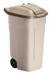 Rubbermaid Wertstofftonne, 100 l, beige, Deckel beige