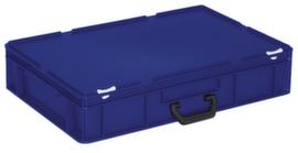 Euronorm-Koffer, blau, HxLxB 135x600x400 mm